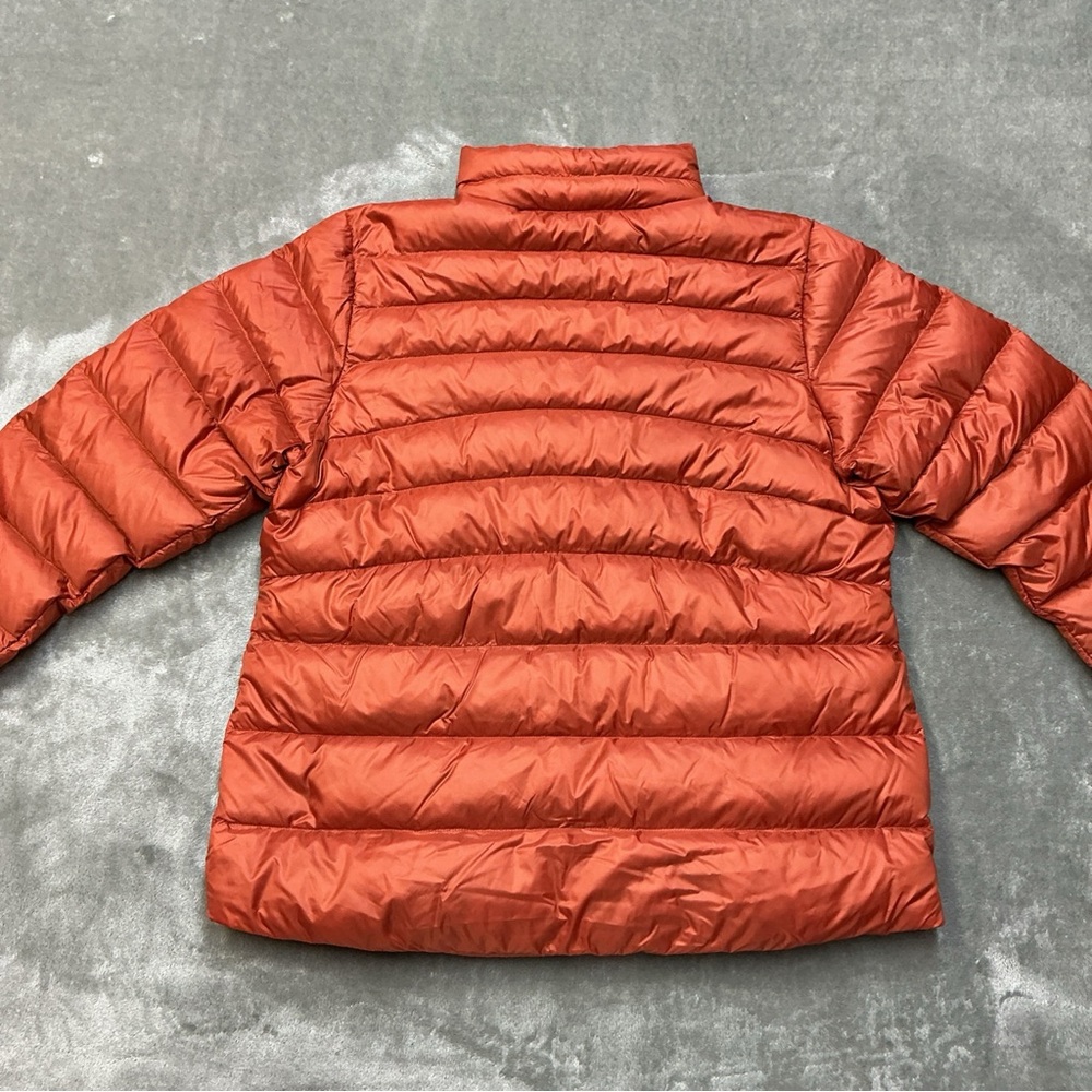 REI co-op 650 Down Puffer Jacket Womens Large redrock outdoor hiking lightweight - Picture 8 of 14